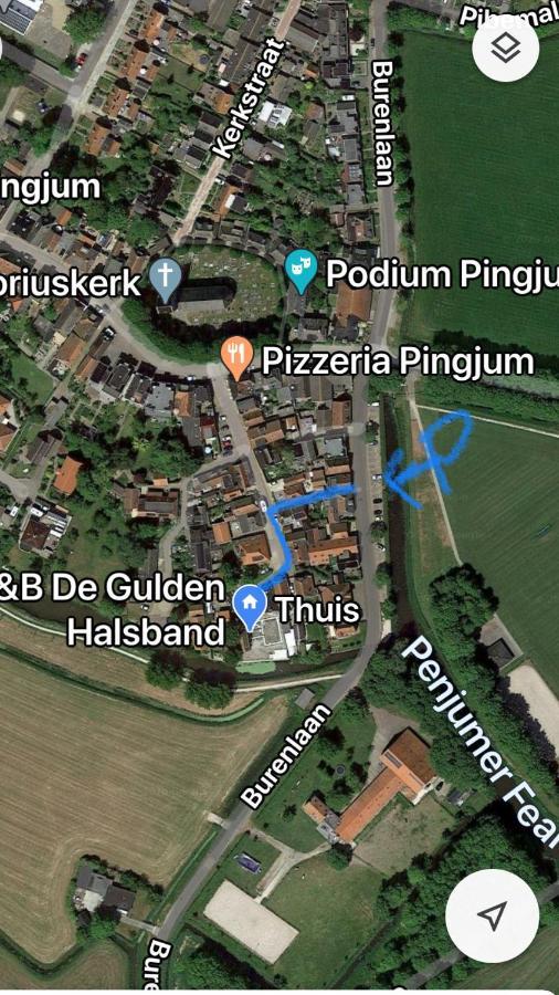 B&B De Gulden Halsband Pingjum Luaran gambar